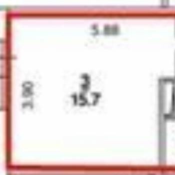 Продается 1-комнатная квартира, 24 м²