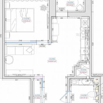 Продается 1-комнатная квартира, 38 м²