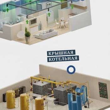 Продается 2-х комнатная квартира, 61,33 м²