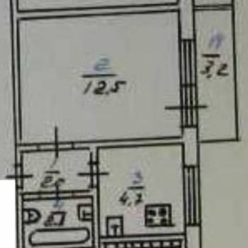 Продается 1-комнатная квартира, 21,5 м²