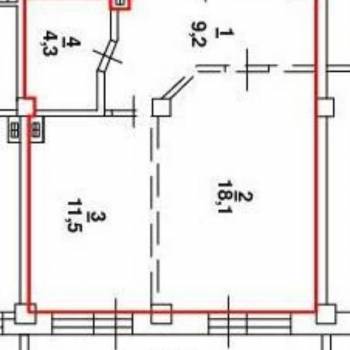 Продается 3-х комнатная квартира, 51,7 м²