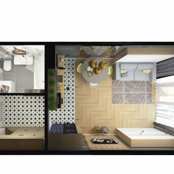 Сдается 1-комнатная квартира, 43 м²