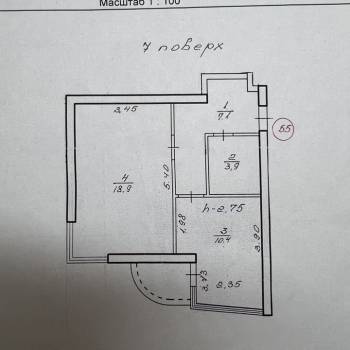Сдается 1-комнатная квартира, 40,9 м²