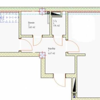 Продается 2-х комнатная квартира, 70 м²