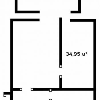 Сдается 1-комнатная квартира, 31,5 м²