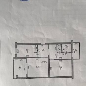 Продается 2-х комнатная квартира, 61 м²