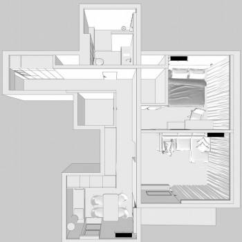 Продается 2-х комнатная квартира, 66,5 м²