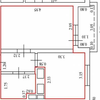Продается 1-комнатная квартира, 34,2 м²