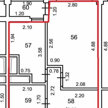 Продается 1-комнатная квартира, 29 м²