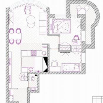 Сдается Многокомнатная квартира, 64 м²