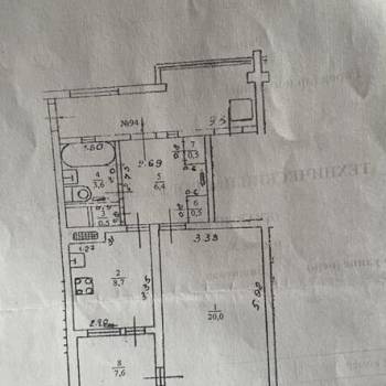 Сдается 1-комнатная квартира, 50 м²
