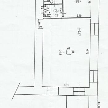 Сдается Нежилое помещение, 45,7 м²