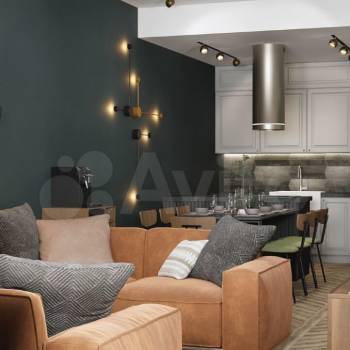 Продается 1-комнатная квартира, 62,1 м²