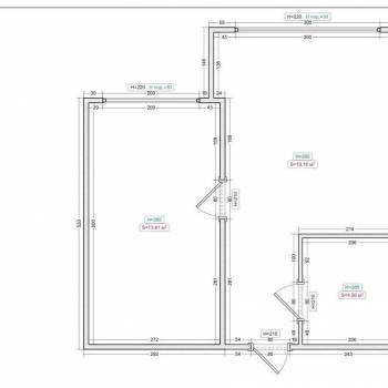 Продается 2-х комнатная квартира, 37 м²