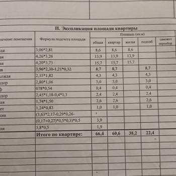 Продается 3-х комнатная квартира, 66,4 м²