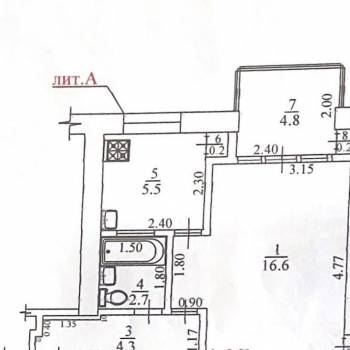 Продается 1-комнатная квартира, 30 м²
