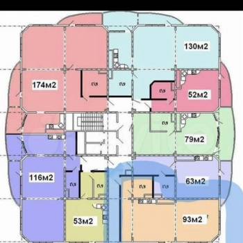 Продается 2-х комнатная квартира, 130 м²