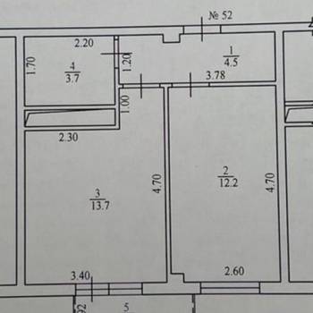 Продается 1-комнатная квартира, 34,1 м²
