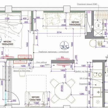 Продается 1-комнатная квартира, 52,7 м²