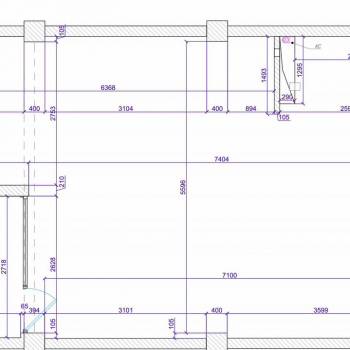 Продается 1-комнатная квартира, 52,7 м²