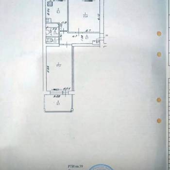 Продается 2-х комнатная квартира, 59 м²