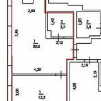 Продается 1-комнатная квартира, 34 м²