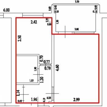 Продается 1-комнатная квартира, 31 м²