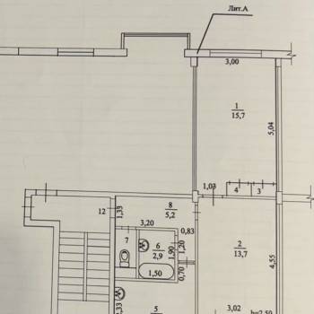 Продается 2-х комнатная квартира, 47,4 м²