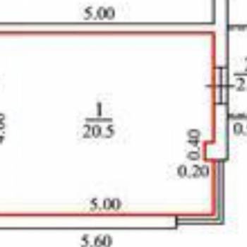 Продается 1-комнатная квартира, 21 м²