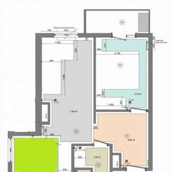 Продается 2-х комнатная квартира, 36,8 м²