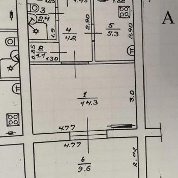 Продается 1-комнатная квартира, 37 м²