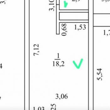 Продается 1-комнатная квартира, 24 м²