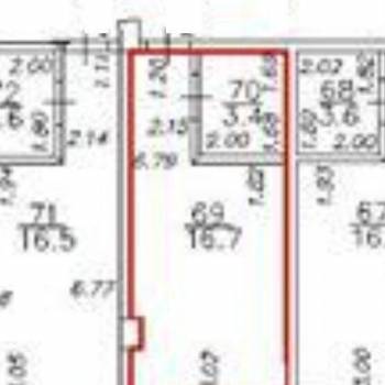 Продается 1-комнатная квартира, 21 м²