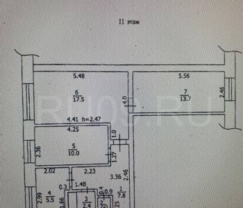 Продается 3-х комнатная квартира, 57 м²