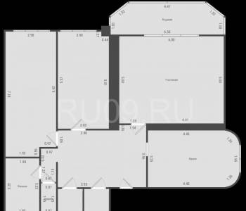 Продается 3-х комнатная квартира, 113 м²