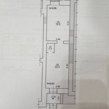 Продается Нежилое помещение, 43,6 м²