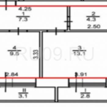 Продается 1-комнатная квартира, 40 м²