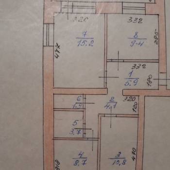 Продается 3-х комнатная квартира, 58,6 м²