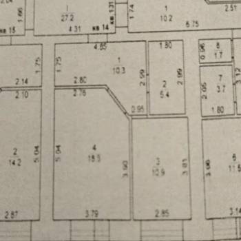 Продается 1-комнатная квартира, 45,1 м²