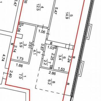 Продается 3-х комнатная квартира, 72 м²