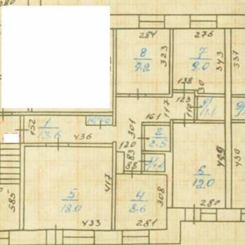 Продается 1-комнатная квартира, 75,6 м²