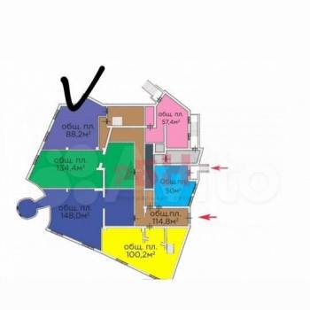 Продается Нежилое помещение, 84,5 м²