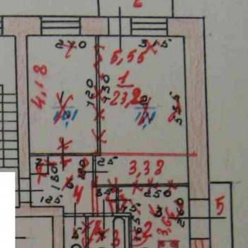 Продается 1-комнатная квартира, 40,7 м²