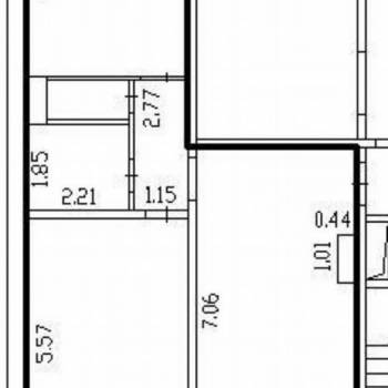 Продается 2-х комнатная квартира, 66,3 м²